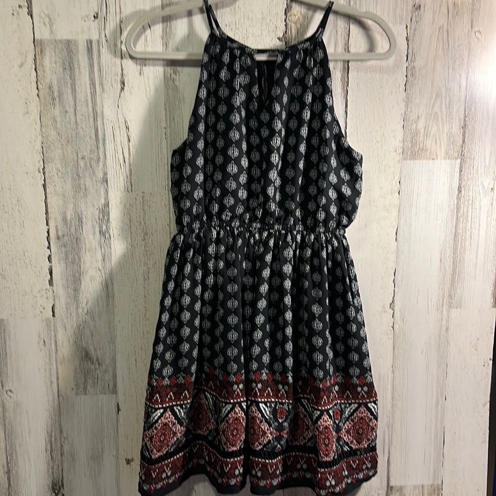 Francesca’s Collection Blue Rain Dress Small